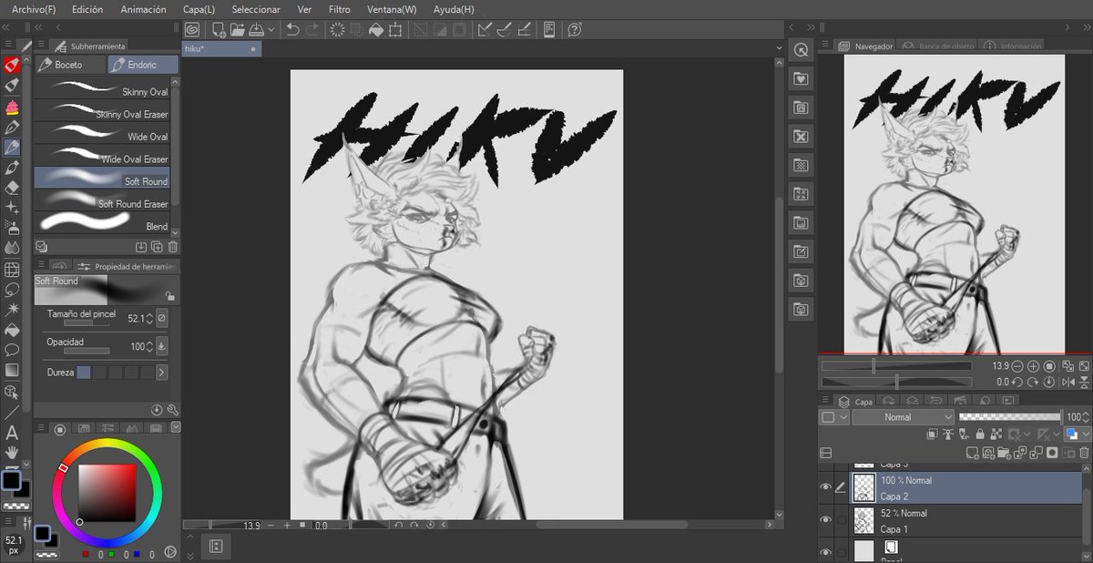 WIP illustration for an artist I admire 💙