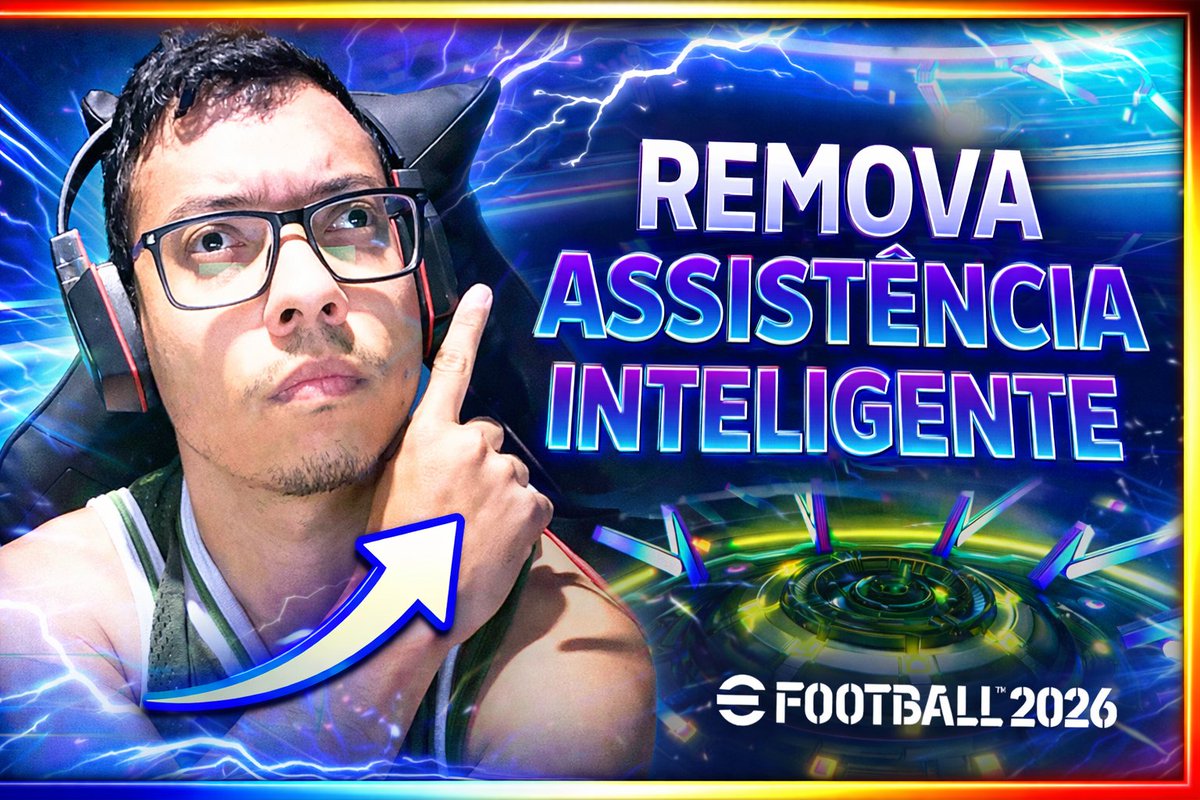 EU TO FECHADO COM A MAIORIA! É FORA ASSISTENCIA INTELIGENTE!

NÃO AGUENTAMOS MAIS.  ISSO ESTA MATANDO NOSSO JOGO, KONAMI FILTRO PRA JÁ!!!!  OU REMOVA ESSA PORCARIA DE UMA VEZ!

#DIGANÃOAIA #SEMIA #REMOVAASSISTENCIAINTELIGENTE
#eFootball2026 #EFOOTBALLMOBILE <a href="/JLeSportsYt/">JL eSPORTS</a>