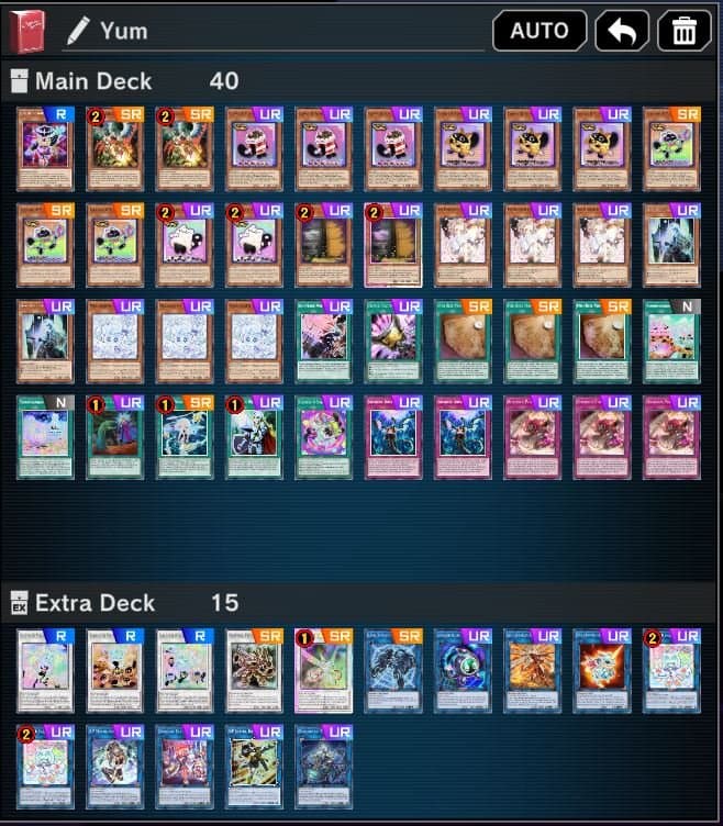 7th in season 49 rating 
Deck: Yummy

Cuteness Ranking Cooky>Lollipo>Cupsy>Marshmao

 #遊戯王マスターデュエル