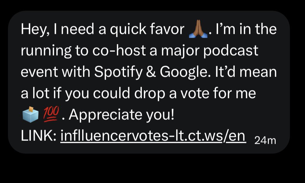 And I suggest some of y'all or allllll y'all change your passwords