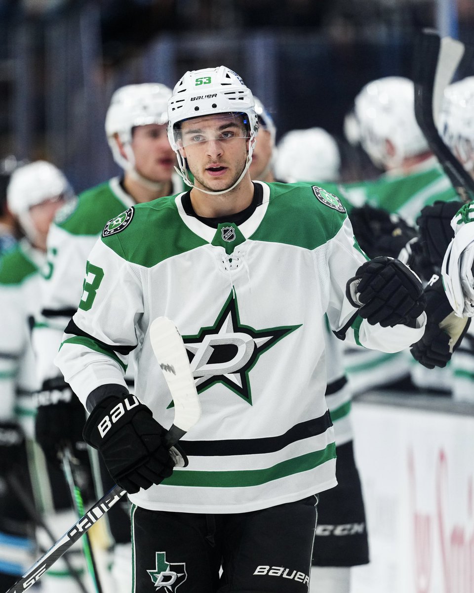 DallasStars's tweet photo. This man just tied Mike Modano’s record for most power play goals in a single season (18) in Dallas Stars team history 💪

(it’s game 55 btw) https://t.co/af7dVsyc1X