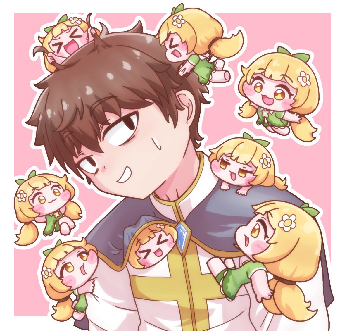 教主ちゃんと増えるブルミ。
#トリッカル