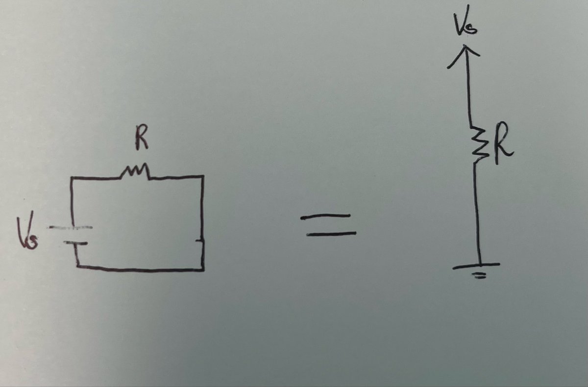 parallel_kim's tweet image. 두회로는 등가회로이다. #전자회로