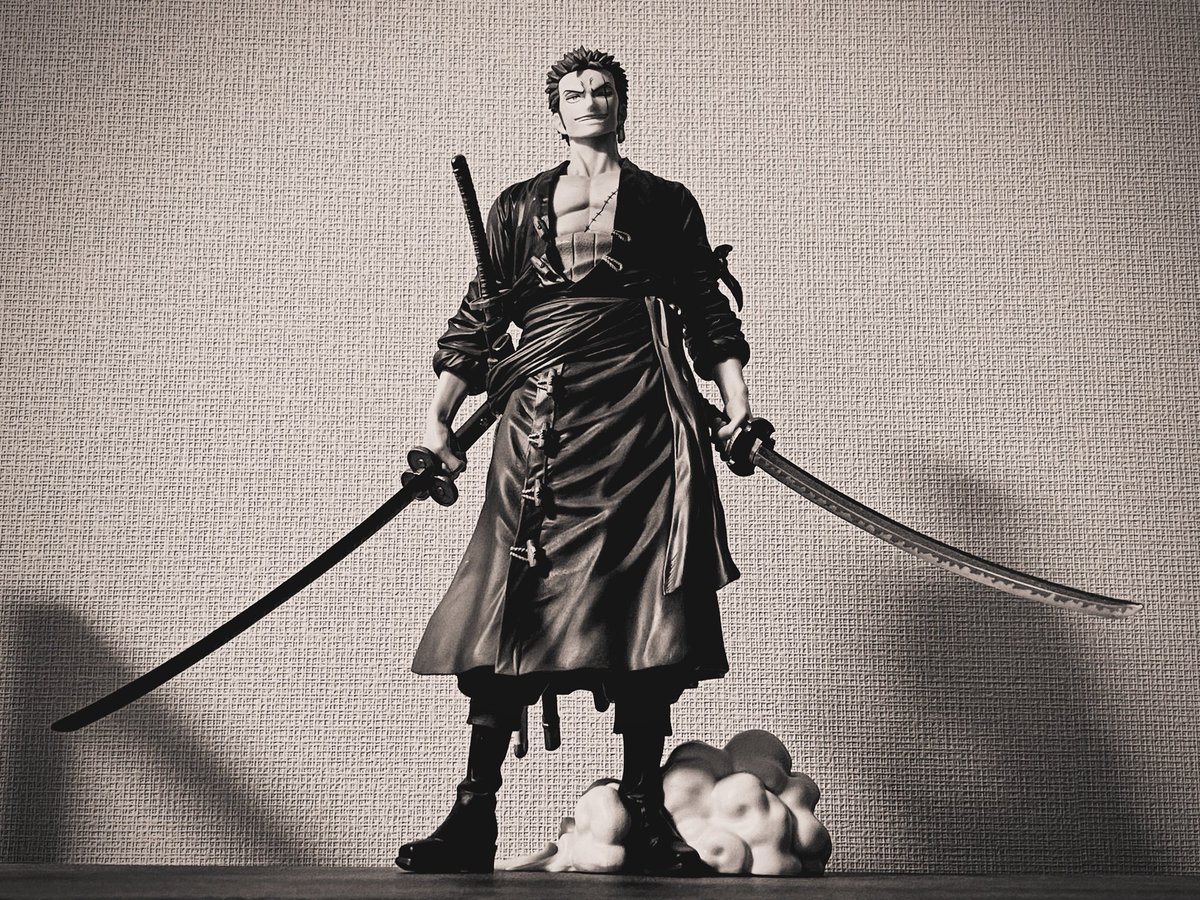 バンプレくじ ゾロ (A賞 ブラシカラー) 現物見るまで顔だけちょっと