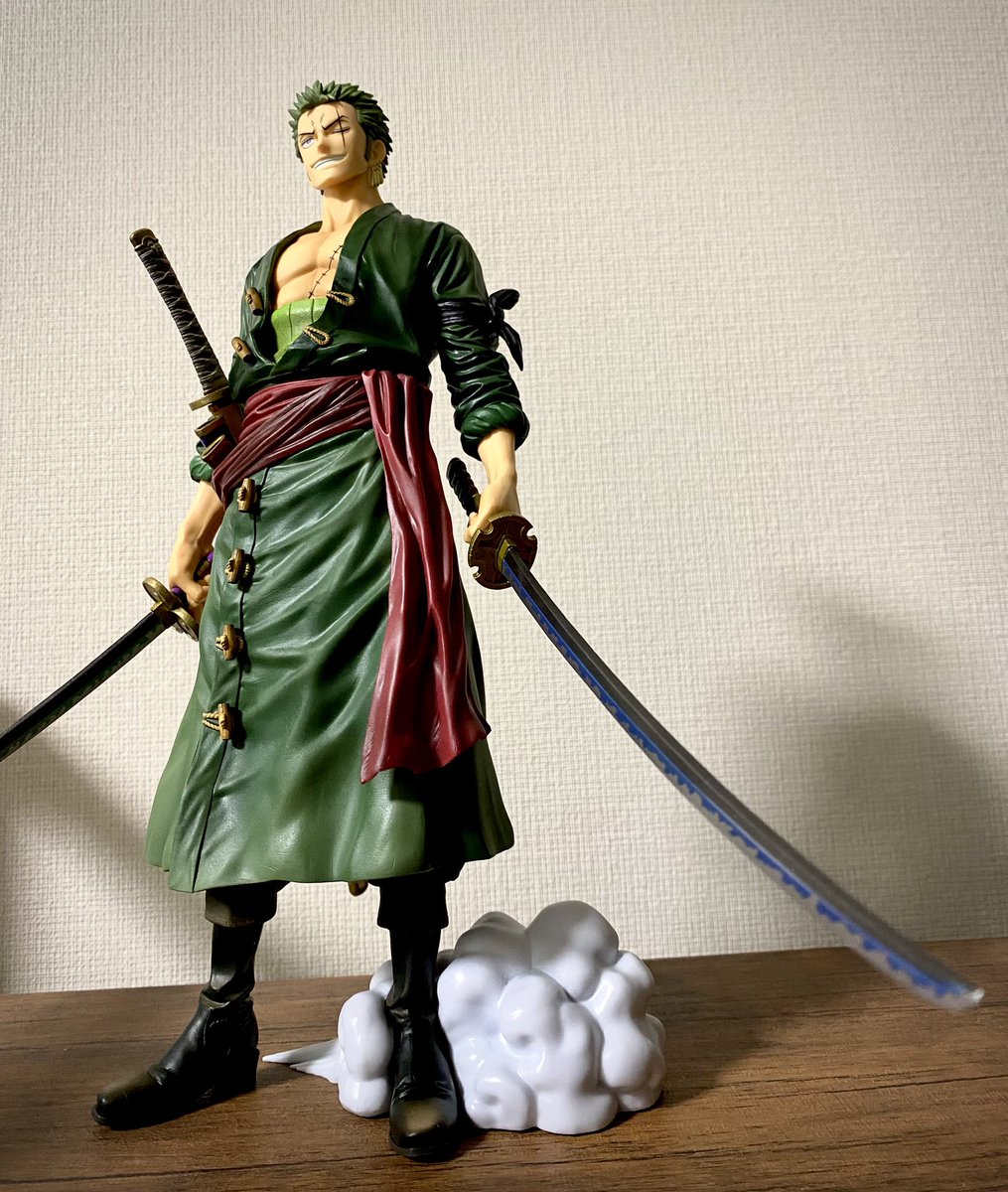 バンプレくじ ゾロ (A賞 ブラシカラー) 現物見るまで顔だけちょっと