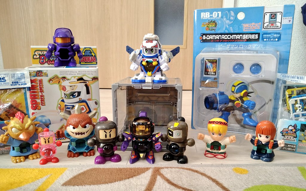 ファイティングフェニックス発売記念にうちのビーダマンに集まって貰い