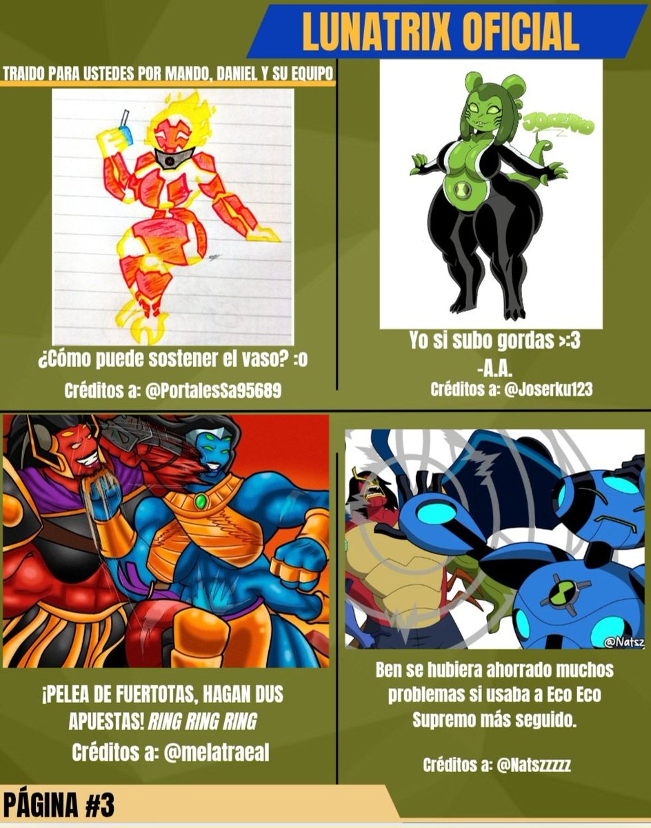 ¡Se terminó el primer mes del 2026! Y qué mejor para despedirlo que un periódico nocturno como en los viejos tiempos. ¿Van a hacer el reto de SAN VALENTRIX? Si es así, no duden en etiquetarnos para pomerlos en el próximo periódico. #Chaquetrix #Ben10 #Lunatrix