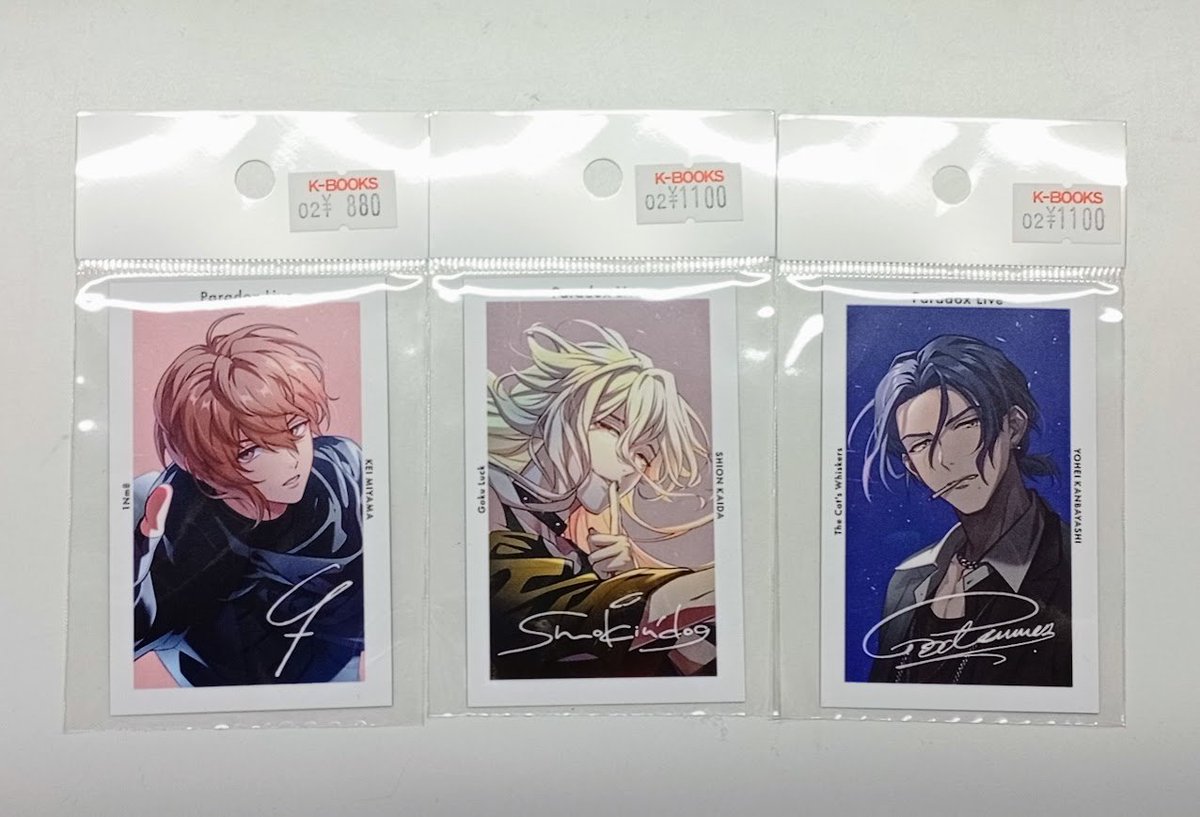 入荷情報】 『Paradox Live』 6th Anniversary POP UP SHOP ジーク