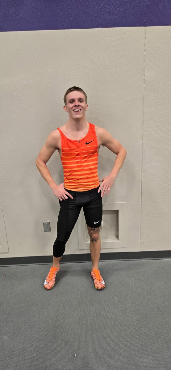 BHSDogsTrack's tweet photo. 2 indoor PR’s on the day for Junior Trew Holbrook!!

60- 7.23💨
200- 23.00💥💥 #5 all time

#speedkills https://t.co/fqLkbGlzJB