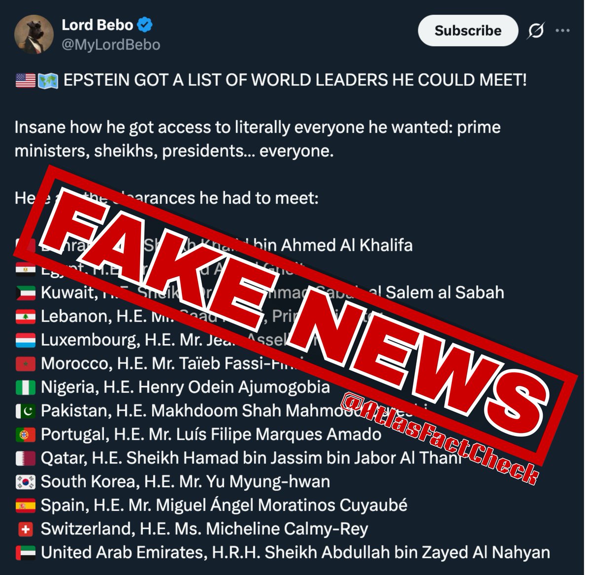 Atlas Fact Check 🇲🇦 tweet media