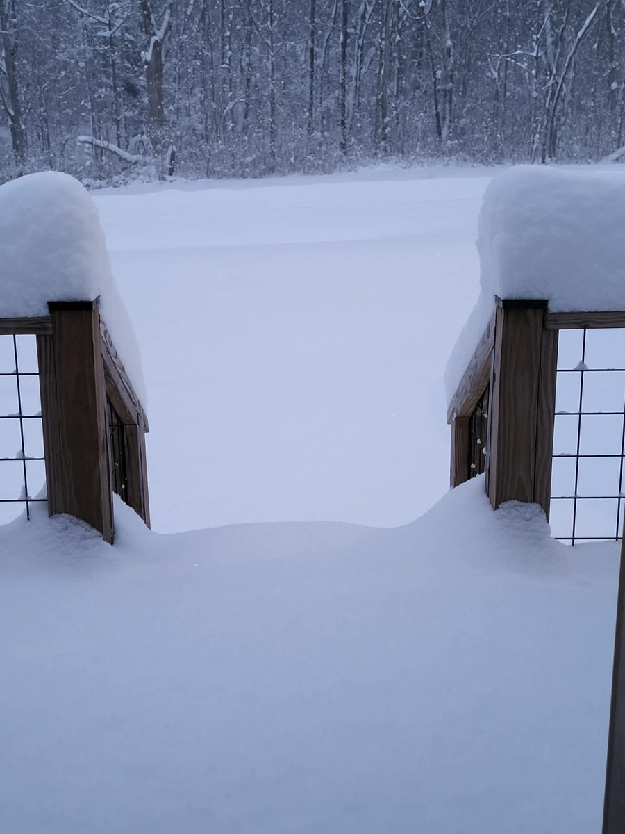 MissStorm64's tweet photo. @dogwoodblooms I measured 11" at 830. Davidson County... https://t.co/gSr0MBh95h