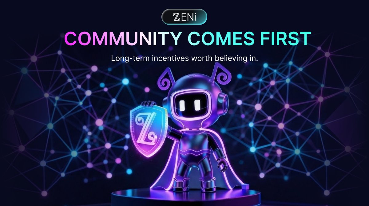 ZENi_io's tweet image. ZENi has always been community-first. 🤝

Building for users, not extracting from them.

That’s why all funding raised by ZENi is used to operate the product and give back to the community, rewarding those who consistently contribute, participate, and grow with us.

Just…