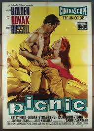 TCMComingUp's tweet photo. #ComingUpOnTCM
PICNIC (1955) William Holden, Kim Novak, Betty Field, Rosalind Russell, Arthur O'Connell
Dir.: Joshua Logan 5:30 PM PT
A handsome drifter ignites passions in a small Kansas town.
1h 55m | Drama | TV-PG
#TCM #TCMParty #WilliamInge https://t.co/fDP1fc3tCR