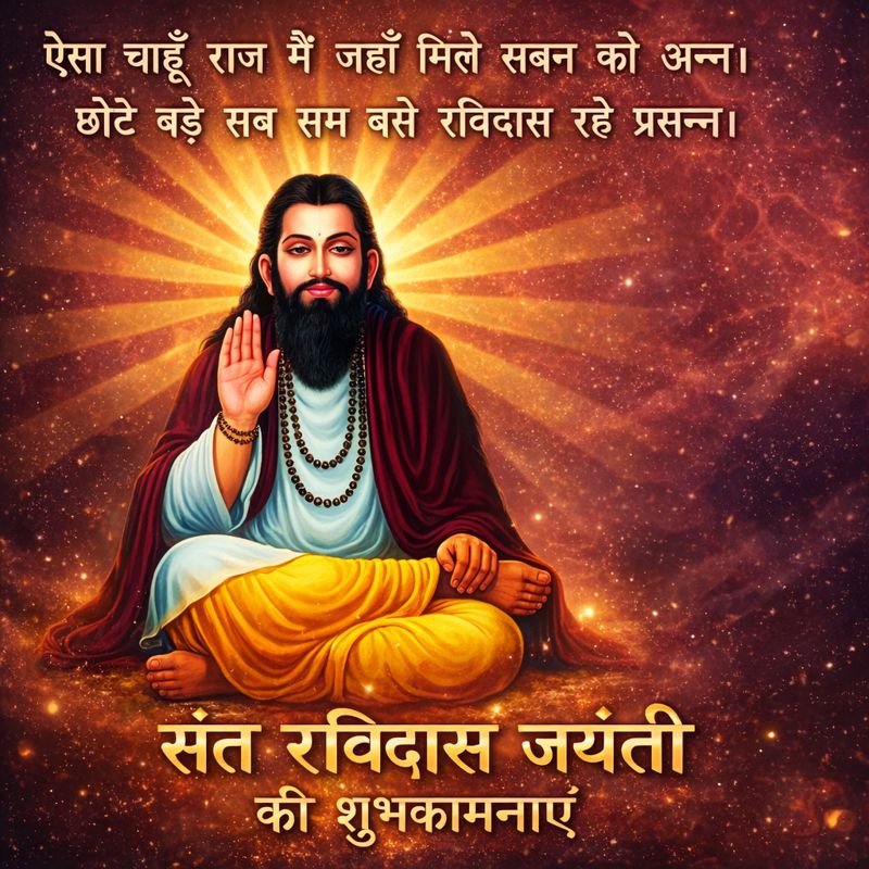 azadfocus's tweet photo. संत रविदास जयंती की शुभकामनाएं 🙏 https://t.co/0BnQe3NUHn