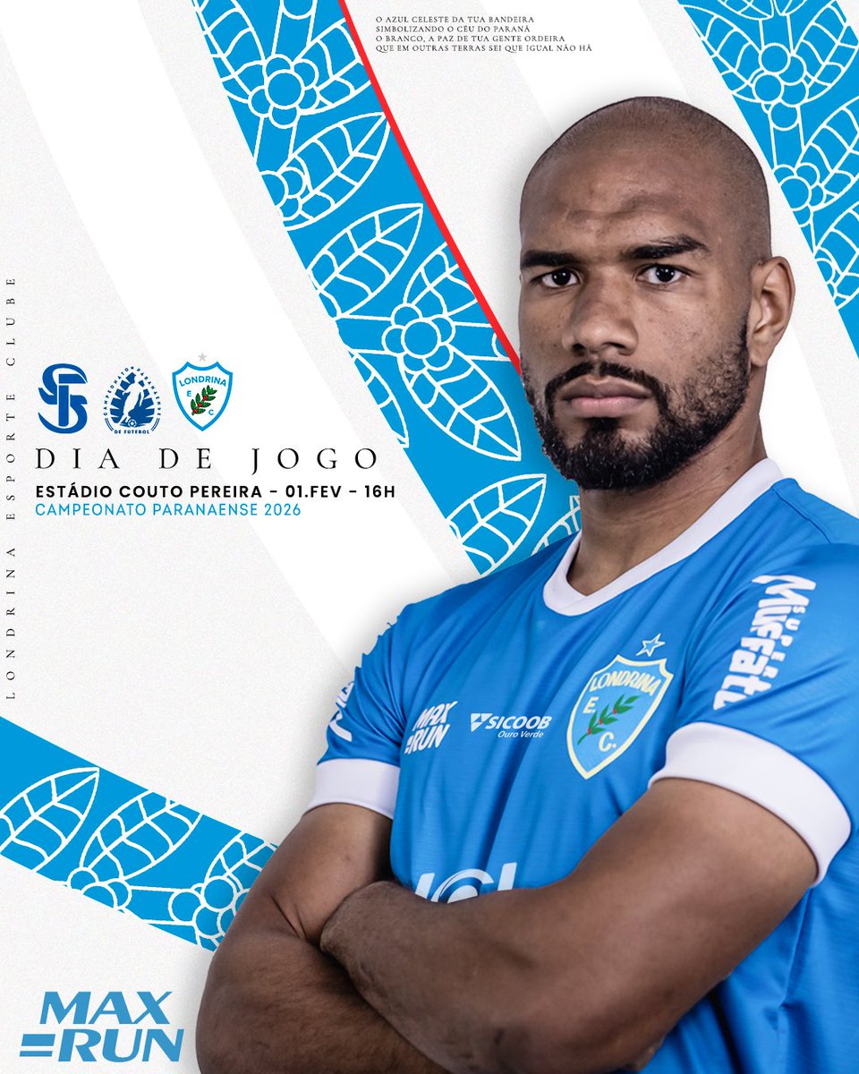 🦈 🩵 DIA DE TUBA!! Pela partida de ida das quartas de final do Paranaense, o Tubarão visita o São Joseense, no Estádio Couto Pereira, em Curitiba-PR, às 16h! Vamos juntos, torcedor! 💪

🆚 São Joseense
🏆 Campeonato Paranaense
🏟️ Estádio Couto Pereira
⏱️ 16h
💻 <a href="/CanalGOATBR/">Canal GOAT</a>