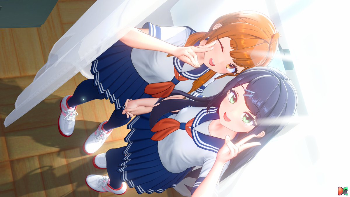 「うちの娘達_31 適当にSS撮り シーンデータお借りしてます #アイコミ #ai」|ISUCA401@PSO2_ship2のイラスト