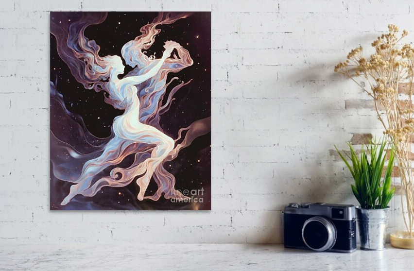 indigoartpal's tweet photo. A celestial love story written in light ✨Two souls entwined in a cosmic dance - symbolizing deep connection, intimacy, and timeless love. A meaningful Valentine’s Day gift, perfect for partners, weddings, anniversaries, or romantic home décor. For those who believe love isn’t just a feeling - it’s a presence.
Available in different sizes and media — you can find it here: https://t.co/fQrionN77f
#ValentinesDayGift #RomanticWallArt #EtherealLove #LoveArtwork #FantasyArt #WeddingGiftIdeas #HomeDecor #ArtForSale