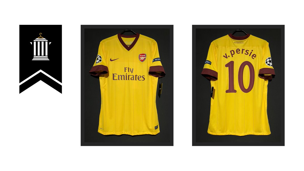 2010/12】 / Arsenal F.C.（A/3rd） / No.10 V. PERSIE / Player Issue