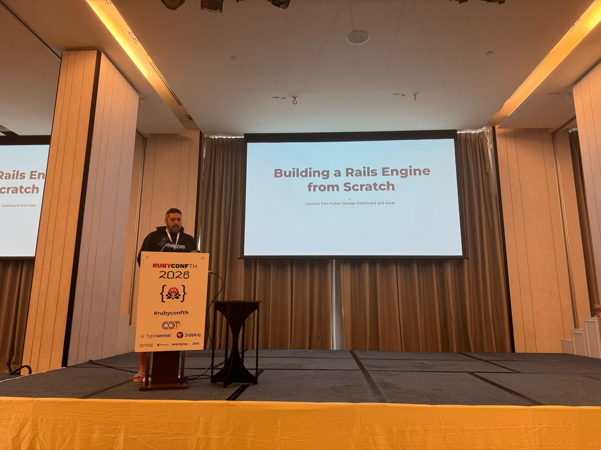 RubyConf Thailand tweet media