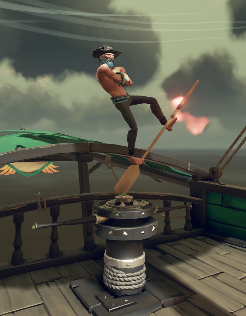 Giving away obsidian capstans on stream for community weekend!! twitch.tv/sinklectb
#SeaOfThievesCommunityWeekend #seaofthieves