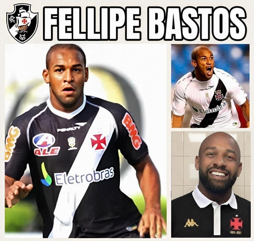 PavilhaoCrvg's tweet photo. Hoje o vascaino Fellipe Ramos Ignez Bastos faz 36 anos, o ex-volante Fellipe Bastos! 🎂💢

Jogou no Vasco entre 2010-14 e volta em 2019, atuou em 182 jogos e marcou 19 gols! Campeão da Copa do Brasil 2011 e da Taça Guanabara 2019. Ressaltar o seu chute forte e cobranças de falta! https://t.co/v1oF7zqHpq