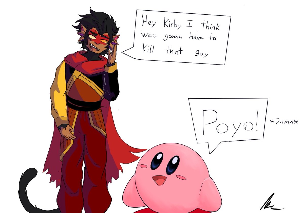Redraw from 2023!
IM NOT DEAD
#LMKMacaque #LMK #kirbyfanart