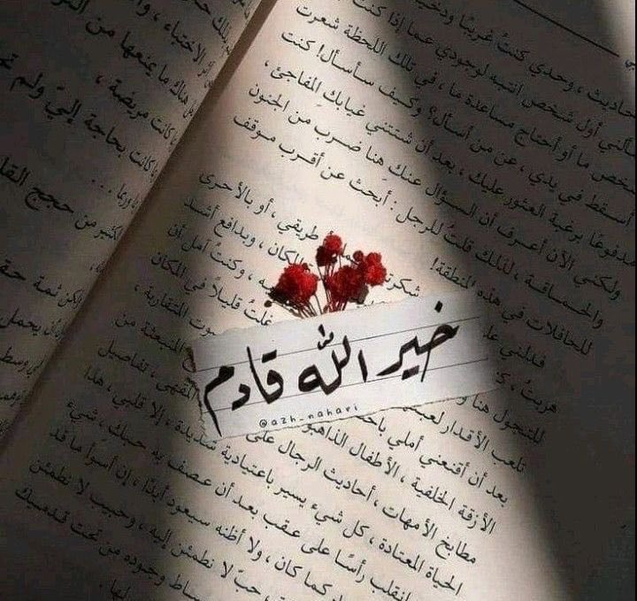 *١ فبراير  ٢٠٢٦*
بداية شهر جديد.. 
يا رب اكتب لنا الخير والسعادة والتوفيق فيه واجعله بداية أجمل الأقدار وحقق لنا ما نتمنى وارزقنا من حيث لا نحتسب 🕊️☀️