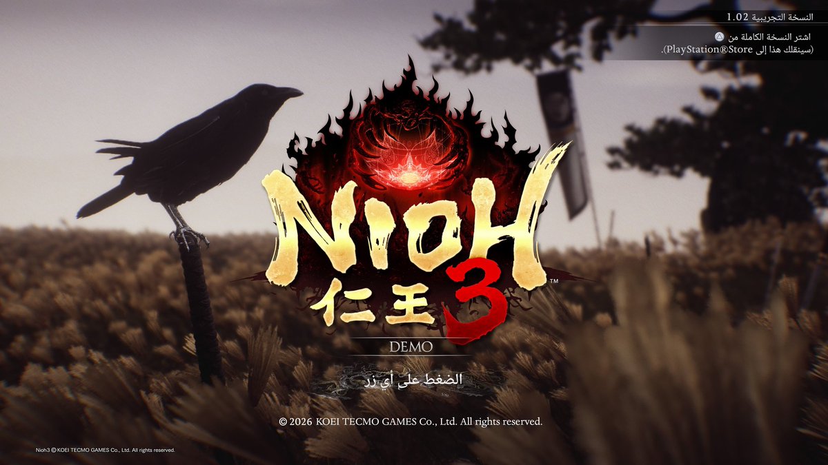 I have been playing the demo.. My its crazy good, even if i kept dying multiple times jeez, will continue till  he dies!!!. 
#Nioh3Demo
#Nioh3