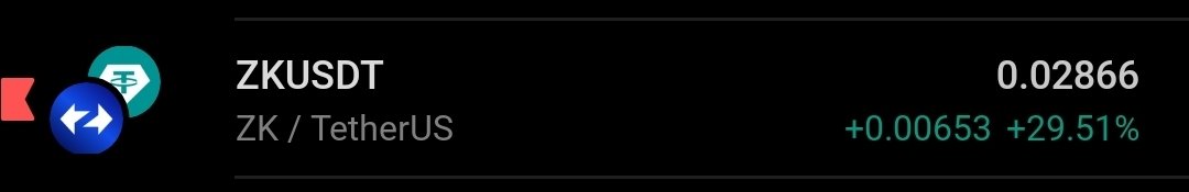 Monijackz's tweet photo. $ZK up %29 right at the daily open 👀 https://t.co/36WJIKNLTR