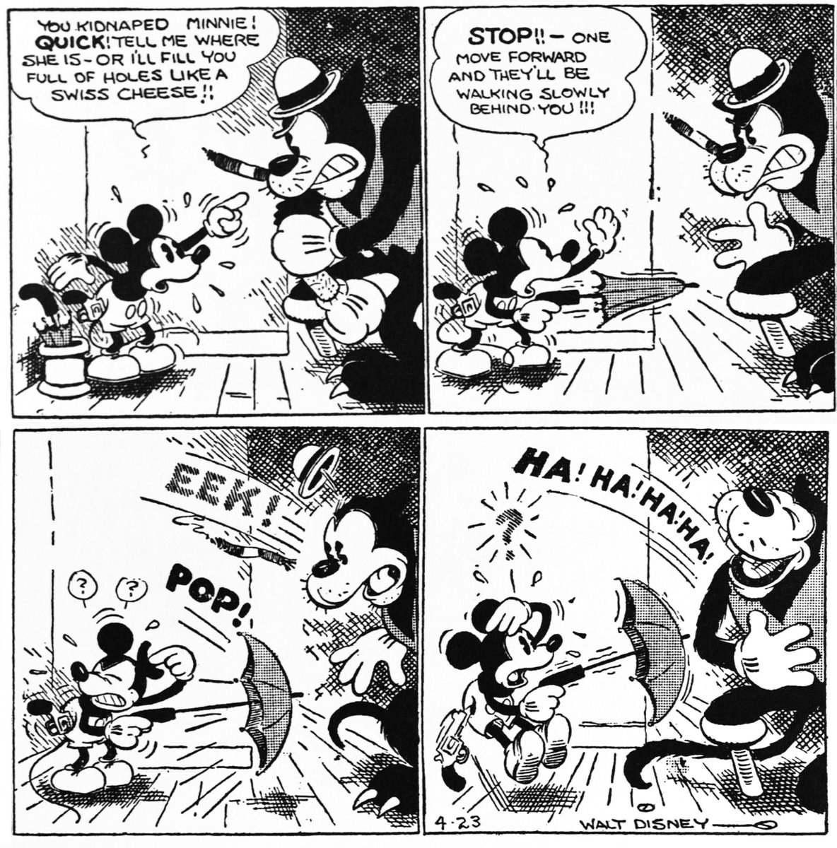 Daily Mickey Mouse Strip tweet media