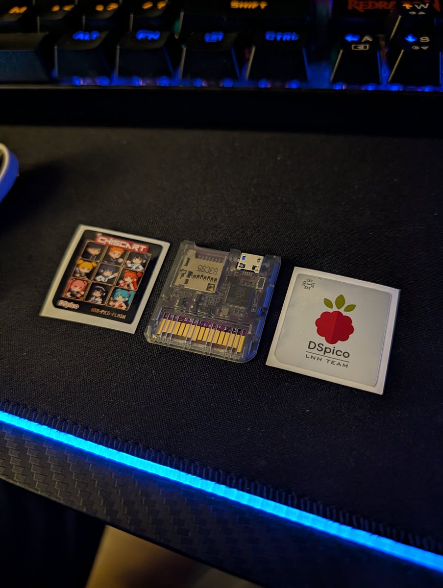 DSPico arrived. Got it on AliExpress for $12, took 8 days to get here.

Comes with two labels to use.