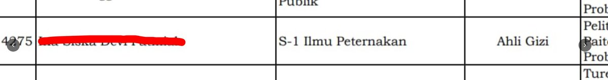tukin_dosenASN's tweet image. Bubarin Juga Jurusan Gizi!

pantes MBGnya begitu... yang direkrut begini....