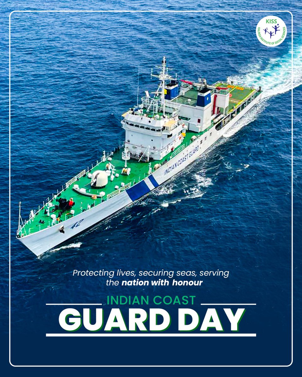 On Indian Coast Guard Day, we pay tribute to the brave sentinels of our seas who ensure India’s maritime safety and sovereignty.