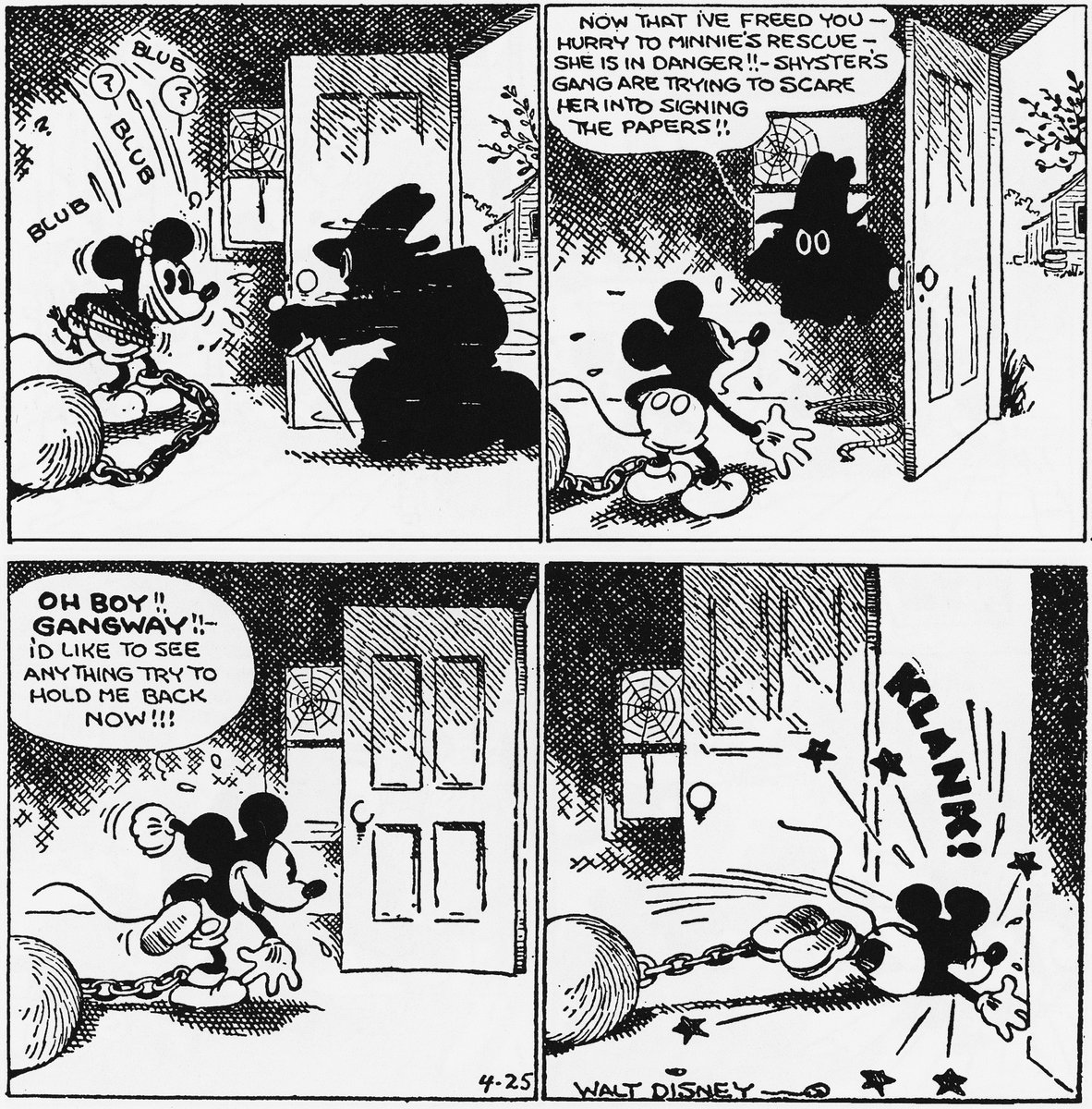 Daily Mickey Mouse Strip tweet media