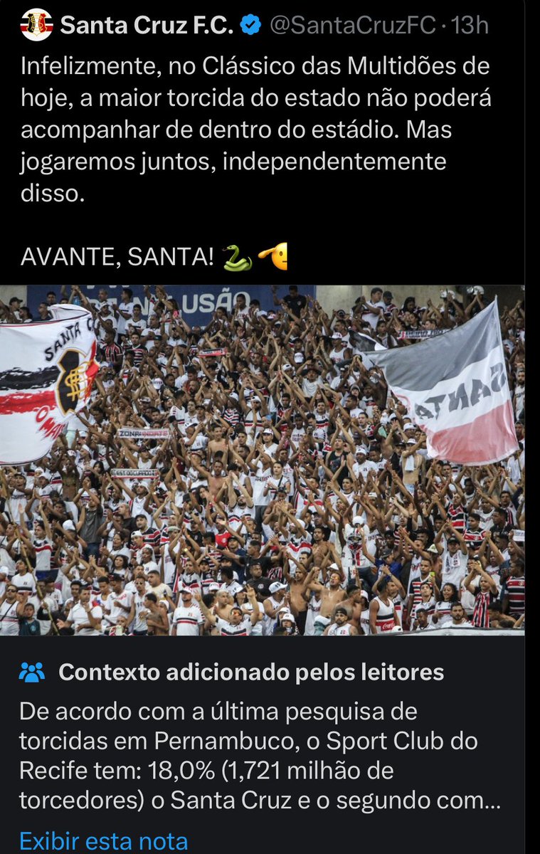 boletimscr's tweet photo. Poste uma inverdade >> tome nota >> apague o post 

O Santa C. não cansa de ser humilhado! 🤣 https://t.co/1FAUQRaSkK