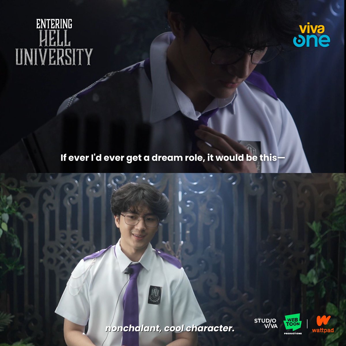 vivaoneintl's tweet photo. Indeed, para sa ‘yo talaga ang role ni Ace Craige, Zeke! 👏
‘Entering Hell University’ now streaming only on Viva One!
Enter… if you dare: https://t.co/vabqnL82u5
Viva One, Bida Ka Dito!
#VivaOne #HellUniversity #HellU https://t.co/hdqOLH6pLo