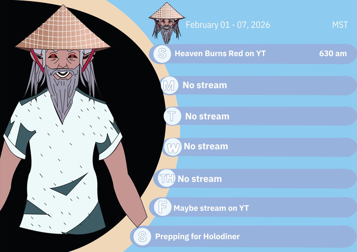 Schedule for next week
YT: youtube.com/channel/UCVh5s…
Twitch: twitch.tv/aalpcaspettlevt

schedule credits: 
<a href="/JolesVtuber/">Kira Vtuber Commission|🇺🇸</a>