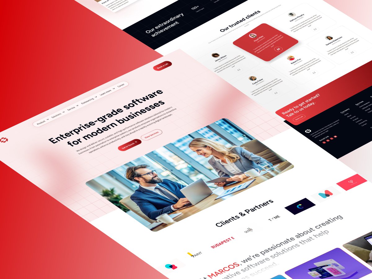 Software Development Company -Websites

dribbble.com/shots/27034747…