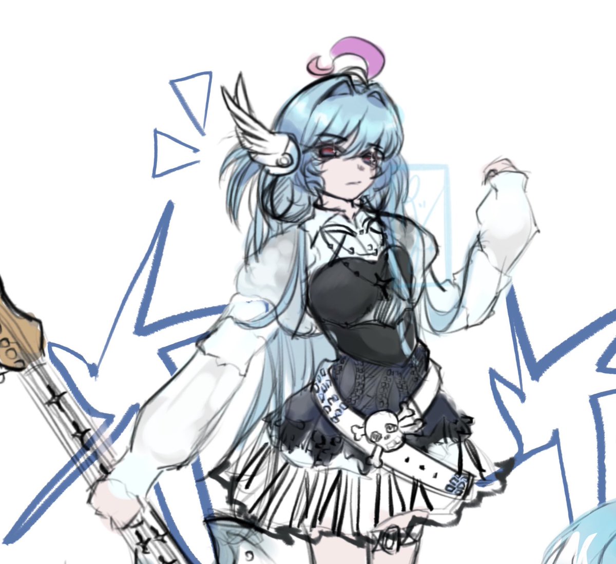 kuriwami's tweet photo. selfsona in random outfits i found on pinterest ☆ ꩜

#oc #doodle https://t.co/MlKnYyIHx2