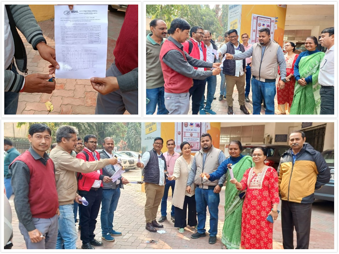 AIGETOA , Recognised Association of BSNL tweet media