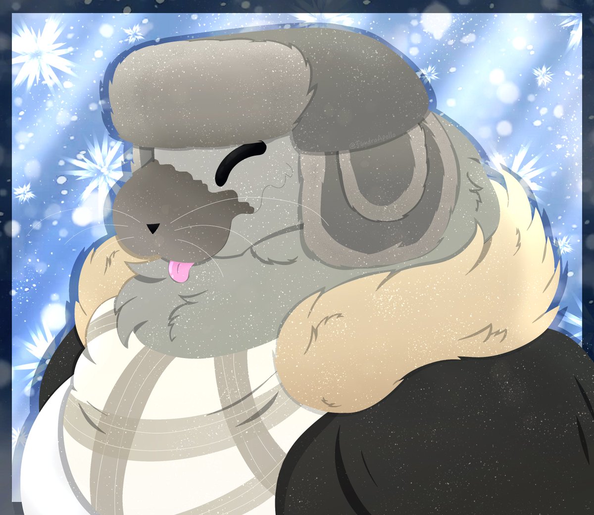 ❄️🦭Never Too Late to Celebrate the Wintertime~!🦭❄️
•
Practice Headshot / Gift For <a href="/kazuha75756/">Axo</a> !!
•  
#art #artist #artistontwitter #furry #furryart #furryartist #fursona #fursonaart #seal #sealoc #sealsona
