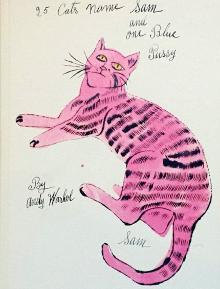 Andy WARHOL アンディ・ウォーホル サム猫シリーズ サムという名の猫と