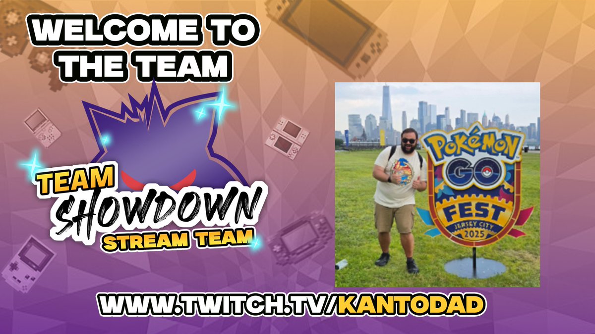 Please welcome <a href="/KantoDadTTV/">KantoDad</a>  as the newest member of the Team Showdown Stream Team!
We’re excited to have you on board and can’t wait to see what’s ahead. 🎉