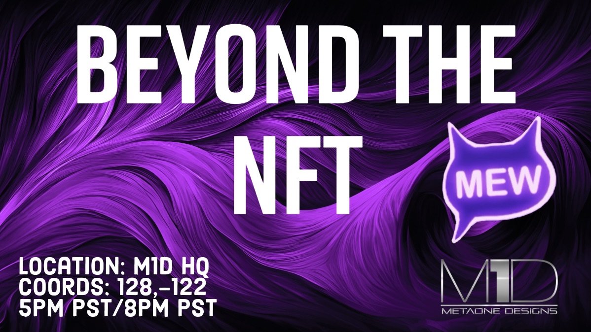 🌟TOMORROW 8 PM EST – Beyond The NFT gets musical! 🎷🔥
  
Our guest: <a href="/JoolzAudio/">Joolz</a> — Sax Slayer, producer/engineer, and host of Drop The Mic x Music Space

From slaying sax on tracks to hyping on-chain music, chatting market madness, and dropping gems with artists — expect