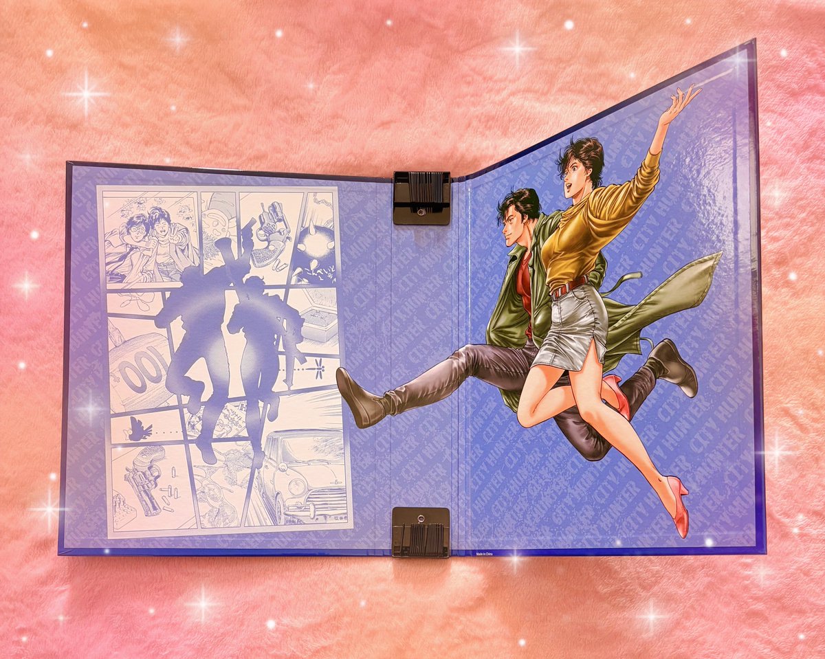 バインダーやっと開けた！ 素敵? #アシェット #シティーハンター