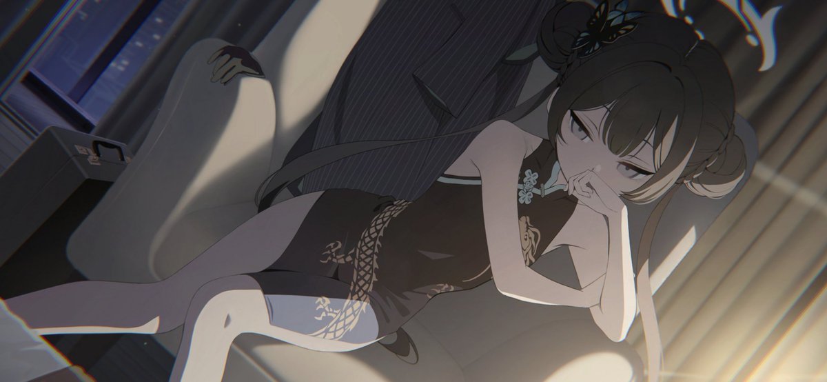 百合園セイア(ブルアカ) 「#好きな生徒を4人貼ったら性癖がバレるらしい」|アキレスのイラスト