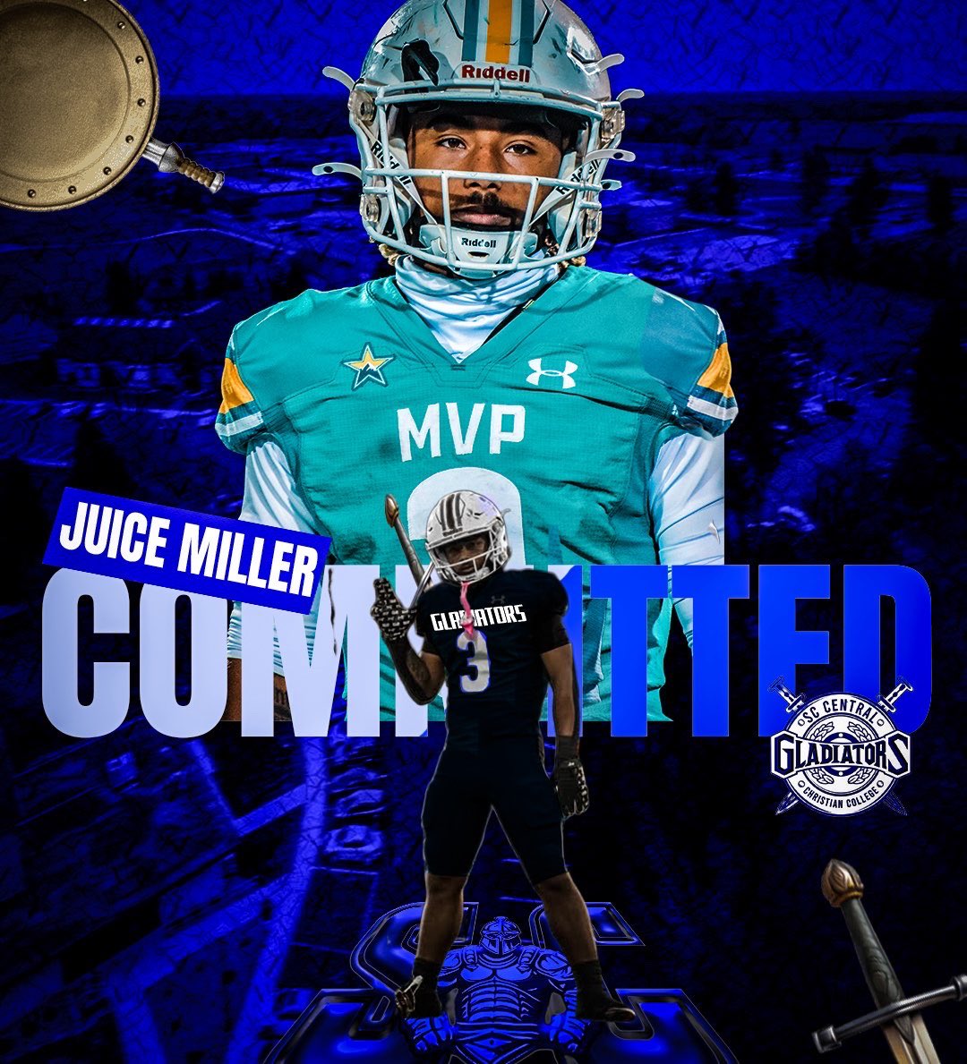 jasiasmiller14's tweet photo. All glory to God 🙏
I’m blessed to announce I’ve committed to SC Central 🔒
New chapter starts now!
@S4CFB https://t.co/oLjEcvzb8U