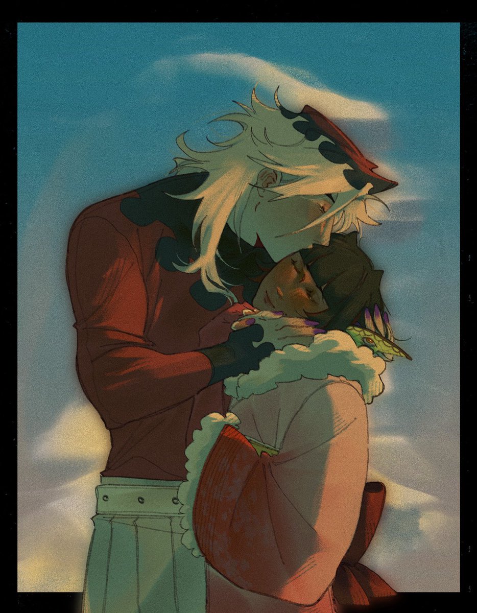 JuciiBee's tweet photo. “Your arms are my cocoon.”
©shinyrii 🌺
#doumint https://t.co/c9P7DaEdv9