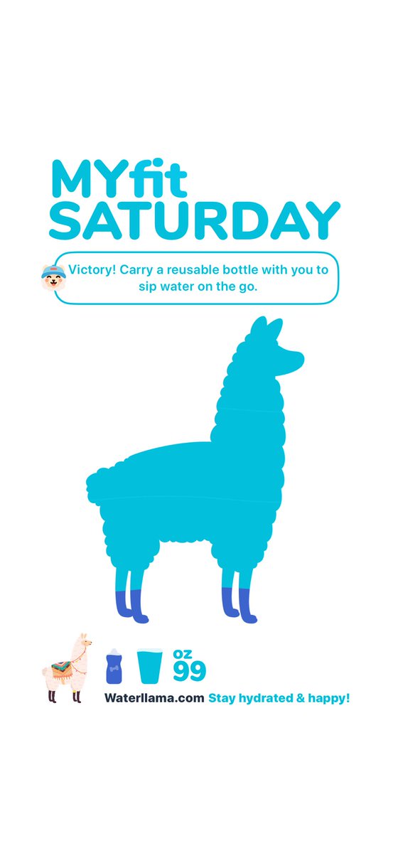 BradInRecovery's tweet photo. My Fit Saturday - 99.2oz
Staying hydrated &amp; happy with Waterllama! 💦🦙
https://t.co/QPwdKoZmOJ ⁦@waterllama_app⁩ https://t.co/5lyQyQBjYf
