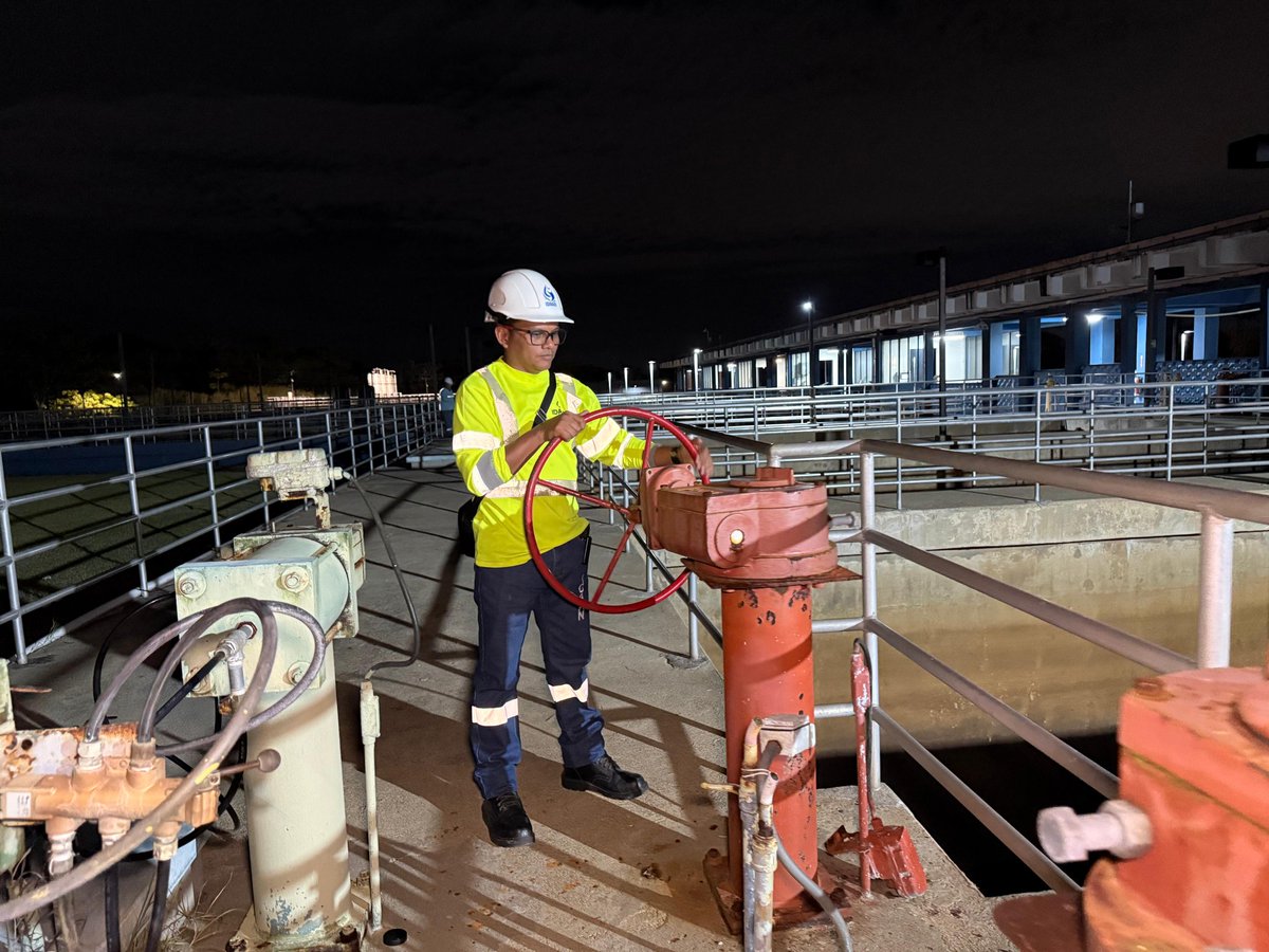 📌La planta potabilizadora Federico Guardia Conte de Chilibre restableció sus operaciones dando inicio al proceso de recuperación progresiva del suministro de agua potable hacia Panamá y San Miguelito💧

🚨Importante recordar que la normalización del servicio puede tomar más